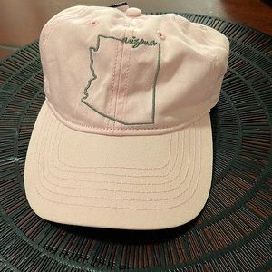 Arizona State Baseball Cap, light pink. Never worn